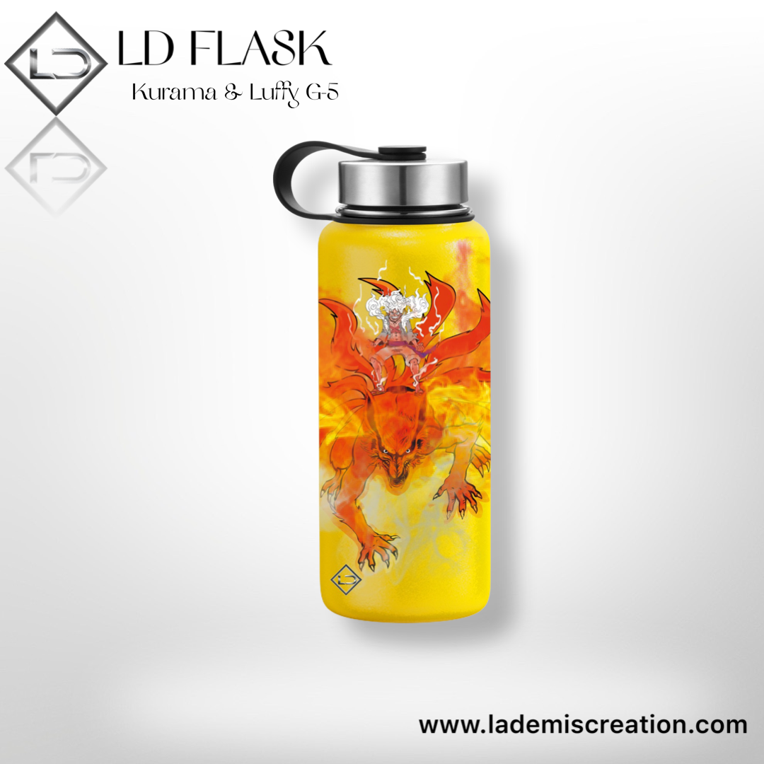 LD's Flask-Kurama&Luffy