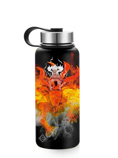 LD's Flask-Kurama&Luffy